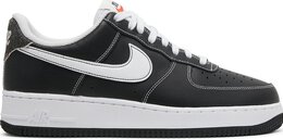 Nike: Чёрные кроссовки  Air Force 1