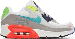 Nike: Серые кроссовки  Air Max 90