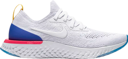 Nike: Белые кроссовки  Epic React Flyknit