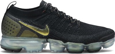 Nike air vapormax outlet black and gold