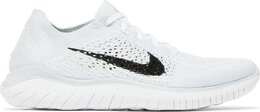 Nike: Белые кроссовки  Free RN Flyknit 2018