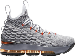 Nike: Оранжевые кроссовки  Lebron 15