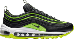 Nike: Зелёные кроссовки  Air Max 97