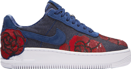 Nike: Синие кроссовки  Air Force 1