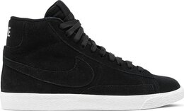 Nike: Чёрные кроссовки  Blazer Mid Premium