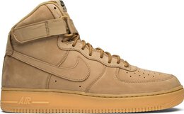 Nike: Коричневые кроссовки  Air Force 1 High