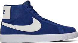 Nike: Голубые кроссовки  Zoom Blazer