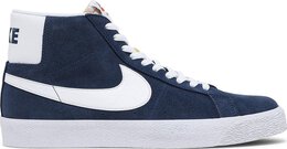 Nike: Синие кроссовки  Zoom Blazer