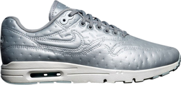 Nike: Серебристые кроссовки  Air Max 1 Premium