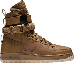 Nike: Золотые кроссовки  Air Force 1 High