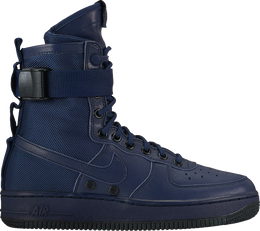 Nike: Голубые кроссовки  Air Force 1 High