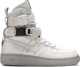 Nike: Серые кроссовки  Air Force 1 High