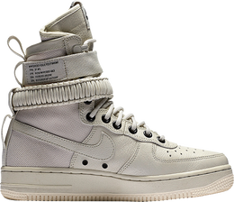 Nike: Бежевые кроссовки  Air Force 1 High