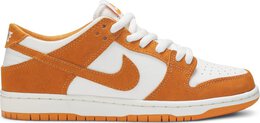 Nike: Оранжевые кроссовки  Dunk Low Pro SB