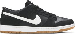 Nike: Чёрные кроссовки  Dunk Low Pro SB