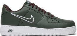 Nike: Зелёные кроссовки  Air Force 1 Low Retro