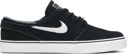 Nike: Чёрные кроссовки  Zoom Stefan Janoski