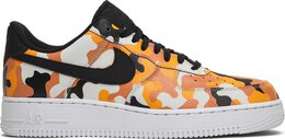 Nike: Оранжевые кроссовки  Air Force 1