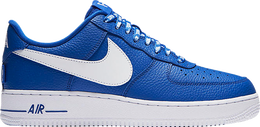 Nike: Синие кроссовки  Air Force 1