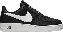 Nike: Чёрные кроссовки  Air Force 1