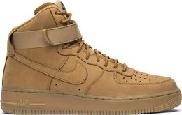 Nike: Коричневые кроссовки  Air Force 1 High