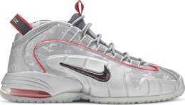 Nike: Серебристые кроссовки  Air Max Penny