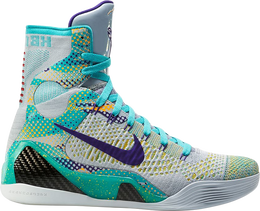 Nike: Серые кроссовки  Kobe 9 Elite