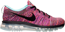 Nike: Чёрные кроссовки  Flyknit Max