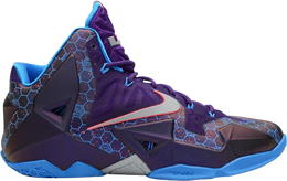 Nike: Фиолетовые кроссовки  Lebron 11