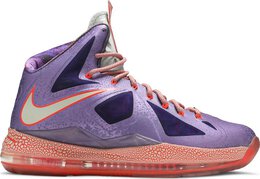 Nike: Фиолетовые кроссовки  Lebron 10