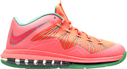 Nike: Оранжевые кроссовки  Air Max Lebron 10 Low