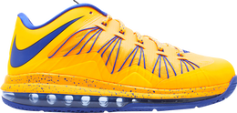 Nike: Оранжевые кроссовки  Air Max Lebron 10 Low