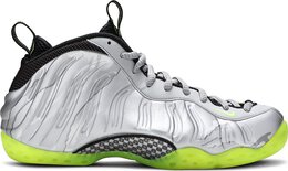 Nike: Серебристые кроссовки  Air Foamposite One PRM