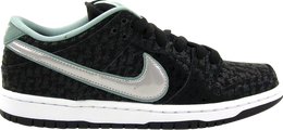 Nike: Чёрные кроссовки  Dunk Low Pro