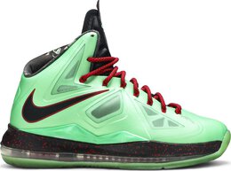 Nike: Зелёные кроссовки  Lebron 10