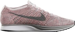 Nike: Розовые кроссовки  Flyknit Racer