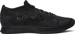 Nike: Чёрные кроссовки  Flyknit Racer