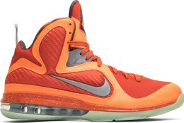 Nike: Оранжевые кроссовки  Lebron 9