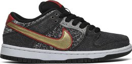 Nike: Чёрные кроссовки  Dunk Low Premium SB