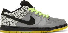 Nike: Серебристые кроссовки  Dunk Low Premium SB