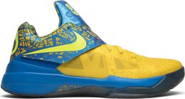 Nike: Жёлтые кроссовки  Zoom KD 4