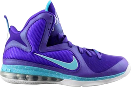 Nike: Фиолетовые кроссовки  Lebron 9