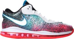 Nike: Белые кроссовки  Lebron 8 V 2 Low