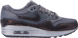 Nike: Серые кроссовки  Air Max 1 Premium