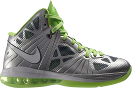 Nike: Серебристые кроссовки  Lebron 8