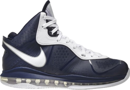 Nike: Синие кроссовки  Lebron 8