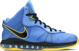 Nike: Синие кроссовки  Lebron 8