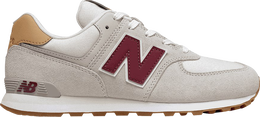 New Balance: Коричневые кроссовки  574