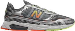 New Balance: Серебристые кроссовки  X-Racer