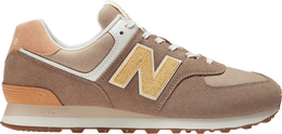 New Balance: Светлые кроссовки  574